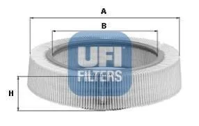 Фільтр повітряний для Ford UFI 30.917.01 фото товару