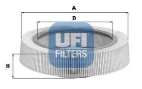 Повітряний фільтр UFI 30.969.00 (фото 1)