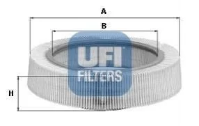 Повітряний фільтр для UFI 30.974.00 фото товару