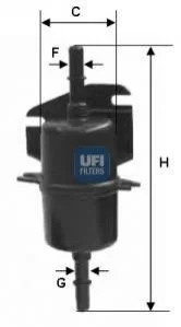 Паливний фільтр для UFI 31.740.00 фото товару