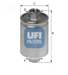 Паливний фільтр для UFI 31.741.00 фото товару