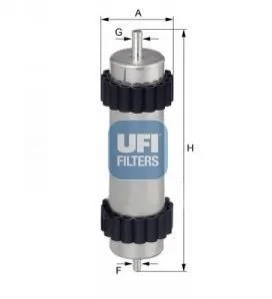 Паливний фільтр для UFI 31.946.00 фото товару