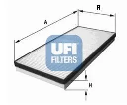 Фiльтр салону для UFI 53.054.00 фото товару