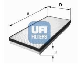 Фільтр салону UFI 53.064.00 фото товару