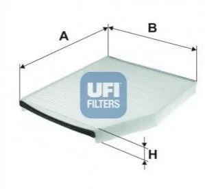 Фільтр, повітря у внутрішній простір для UFI 53.323.00 фото товару