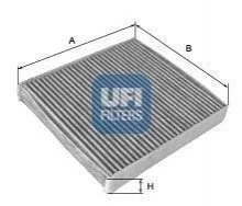 <strong>Фільтр, повітря у внутрішній простір UFI 54.167.00 (фото 1)</strong>