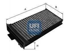 <strong>Фільтр салону вугільний UFI 54.237.00 (фото 1)</strong>
