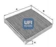 <strong>Фільтр салону вугільний UFI 54.292.00 (фото 1)</strong>