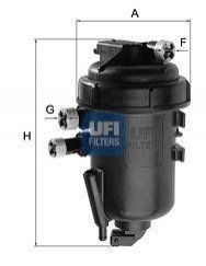 Топливный фильтр UFI 55.116.00
