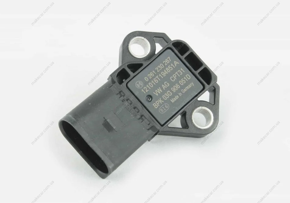 <strong>Датчик тиску VW Golf 1.2, 1.4 (08-14), Jetta (11-18), Passat (08-15), Polo (10-), Tiguan (08-18)/Audi/Skoda/Seat VAG 03G906051D (фото 1)</strong>