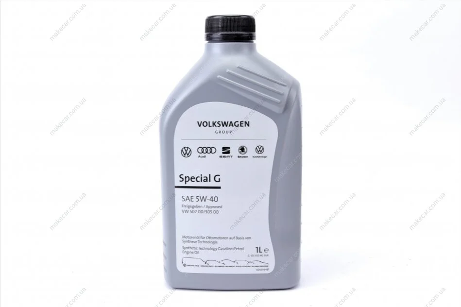 <strong>Моторна олива Special G 5W-40 синтетична 1 л VAG Gs55502m2 (фото 1)</strong>