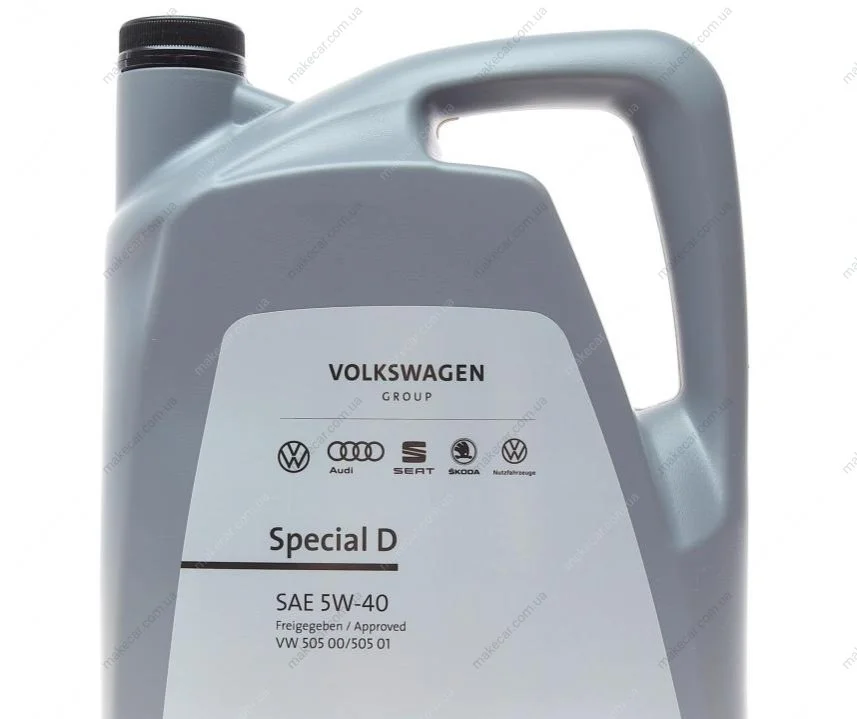 <strong>Моторна олива Special D 5W-40 синтетична 5 л VAG GS55505M4 (фото 1)</strong>