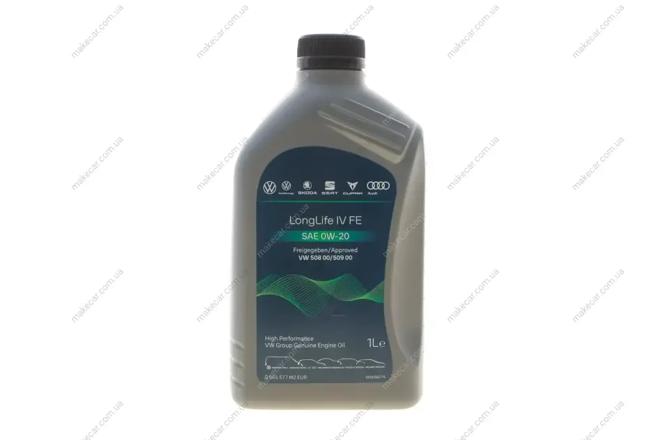 <strong>Олива моторна LongLife IV SAE 0W20 (1 Liter) (Multi Logo) VAG GS65577M2 (фото 1)</strong>