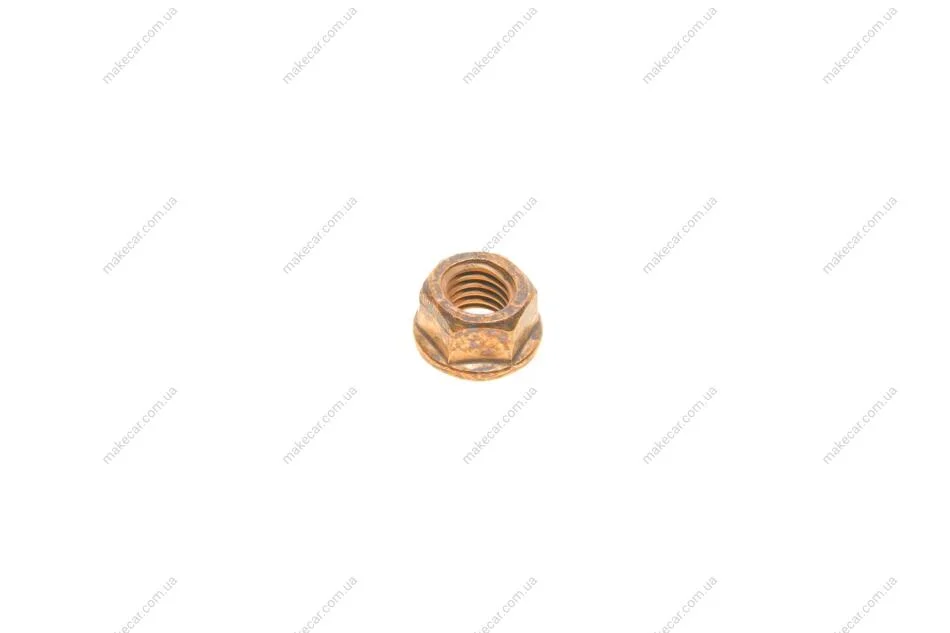 <strong>Гайка шестигранна з буртиком мідна самоконтр.. VAG N91130801 (фото 1)</strong>