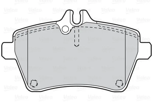 <strong>Гальмівні колодки VALEO 302052 (фото 1)</strong>