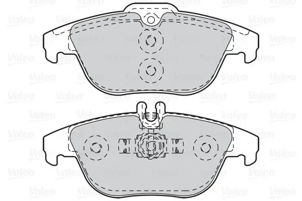 <strong>Гальмівні колодки VALEO 302121 (фото 1)</strong>