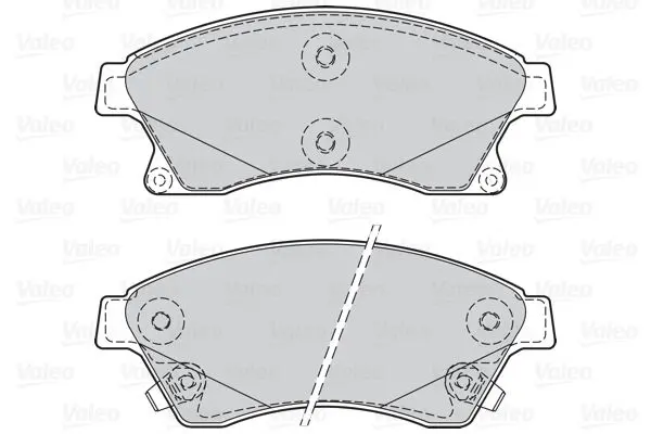 <strong>Колодки тормозные VALEO 302130 (фото 1)</strong>