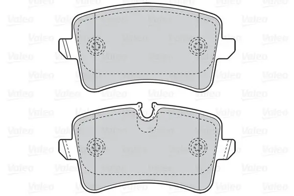 <strong>Колодки тормозные VALEO 302157 (фото 1)</strong>