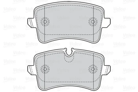 Колодки тормозные для VALEO 302157 фото товара