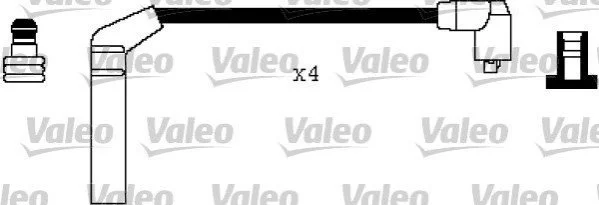 <strong>Високовольтні дроти, комплект VALEO 346354 (фото 1)</strong>