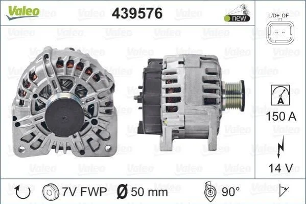 <strong>Генератор VALEO 439576 (фото 1)</strong>