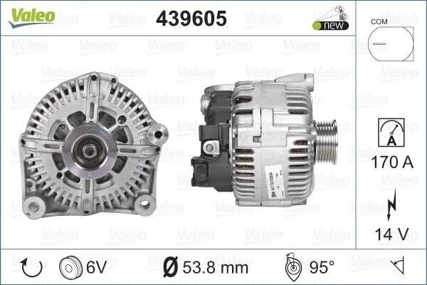 <strong>Генератор VALEO 439605 (фото 1)</strong>