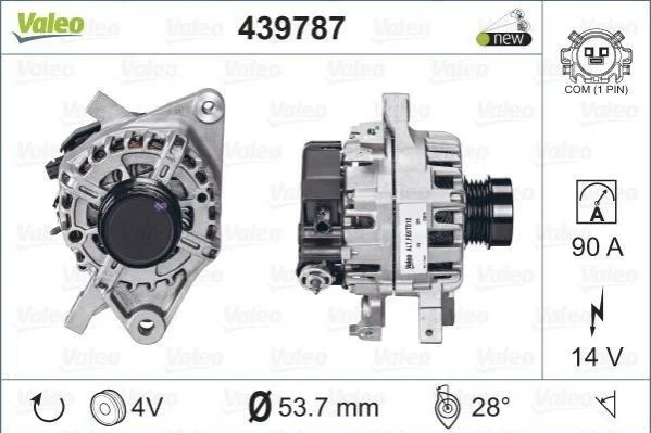 <strong>Генератор VALEO 439787 (фото 1)</strong>