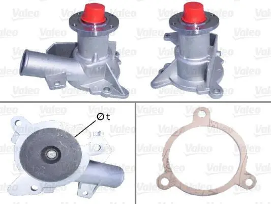 <strong>BMW помпа води 3 E30, 5 E28/E34 VALEO 506169 (фото 1)</strong>
