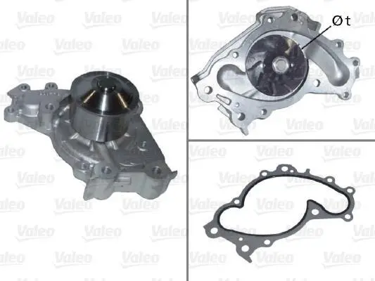 <strong>TOYOTA помпа води Camry 3.0 96- VALEO 506618 (фото 1)</strong>