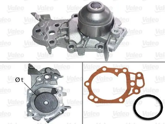 <strong>RENAULT помпа води Logan,Sandero,Clio,Twingo,Kangoo VALEO 506780 (фото 1)</strong>