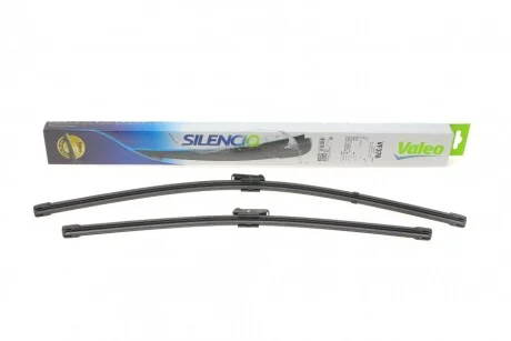 Щетка стеклоочистителя SILENCIO FLAT BLADE SET для Volkswagen, Skoda, Audi, BMW, Renault VALEO 574476 фото товара