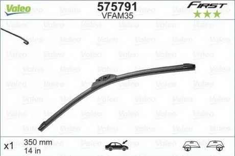 Щітка склоочисника для VALEO 575791 фото товару