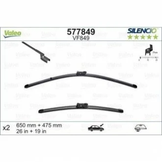 Комп. склоочисників для VALEO 577849 фото товару