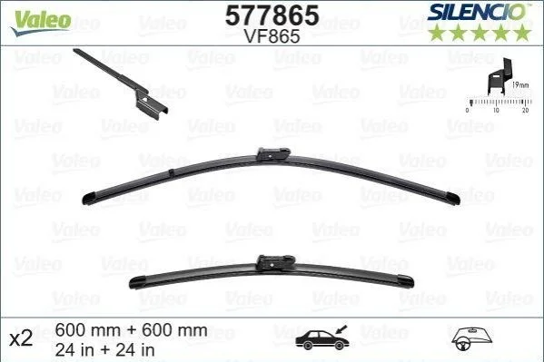 <strong>Щітка склоочисника VALEO 577865 (фото 1)</strong>