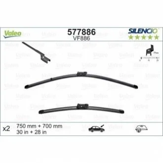 Комп. склоочисників для Ford, Renault VALEO 577886 фото товару