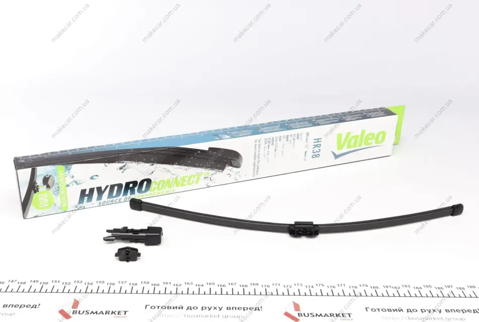 <strong>Щітка склоочисника Valeo HR38 HydroConnect Rear 38cm x 1шт. VALEO 578564 (фото 1)</strong>
