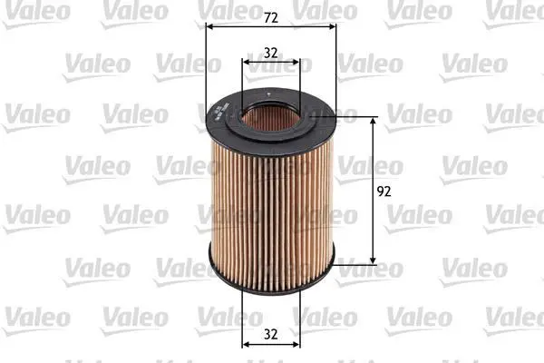 <strong>Фільтр оливний,OPEL Astra H/J, CorsaD, Meriva B, Zafira B, 1.7CDTI, 06- VALEO 586568 (фото 1)</strong>