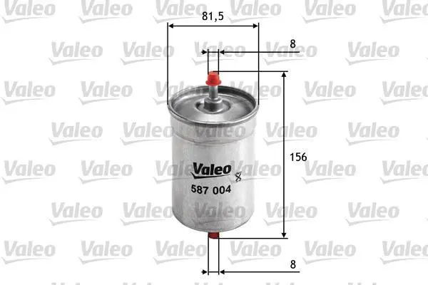 <strong>Фильтр топливный VALEO 587004 (фото 1)</strong>