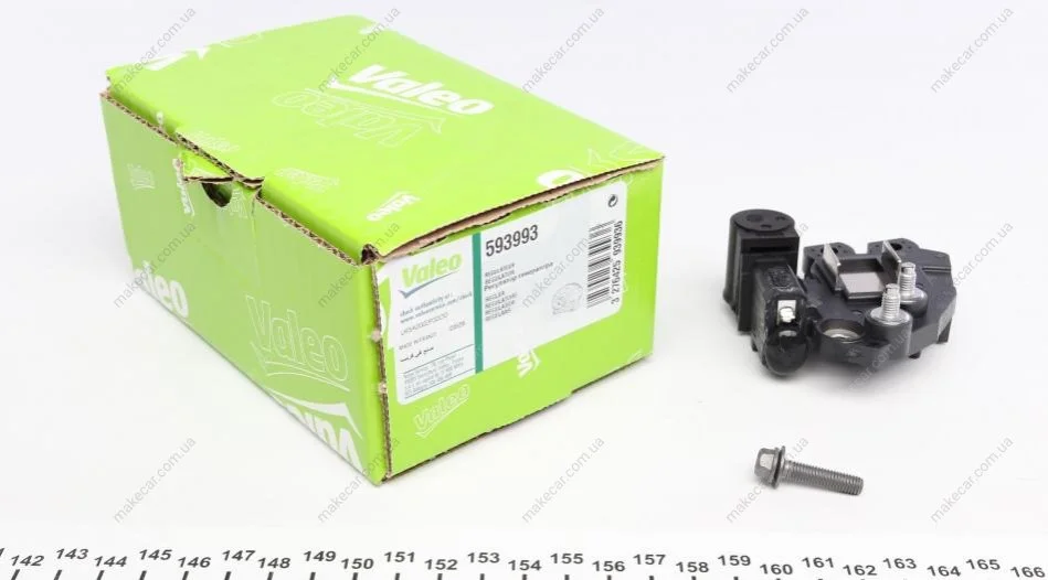 <strong>Регулятор напруги генератора VALEO 593993 (фото 1)</strong>