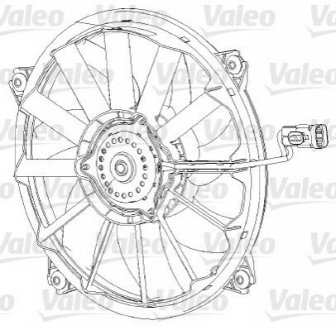 Вентилятор охолодження радіатора Valeo 696091 (фото 1)