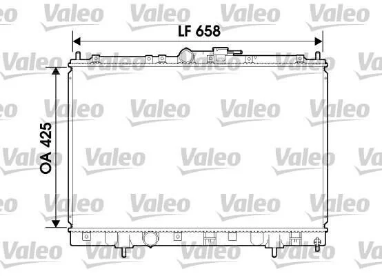 <strong>Радіатор охолоджування VALEO 734198 (фото 1)</strong>