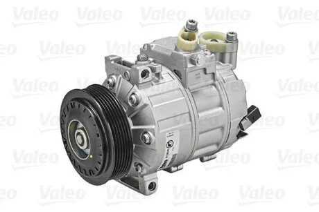 Компресор кондиціонера CADDY/PASSAT 1.2-2.0 04-15 для VALEO 813838 фото товару