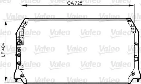 Радіатор кондиціонера CAMRY 2.2-3.0 96-01 для VALEO 814247 фото товара