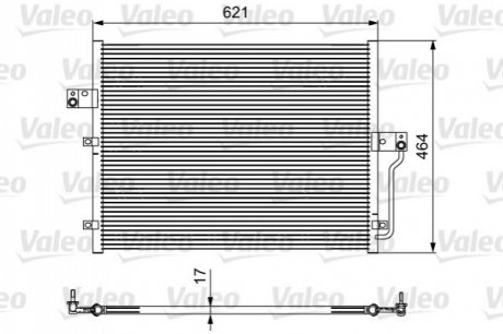 Радиатор кондиционера Valeo 814441 фото товара