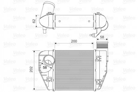 Інтеркулер Valeo 818326 фото товару