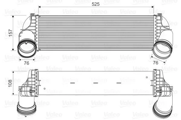 <strong>Интеркулер VALEO 818562 (фото 1)</strong>