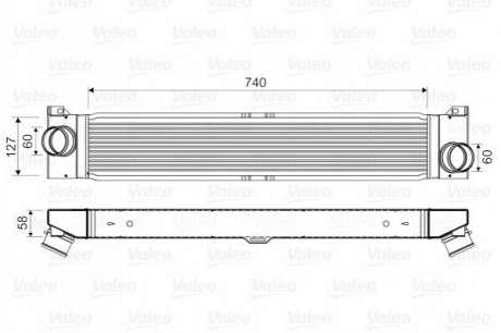 Інтеркулер Valeo 818569 фото товару