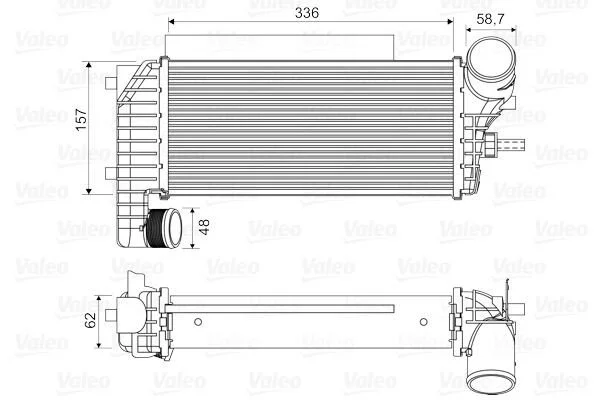 <strong>Інтеркулер VALEO 818604 (фото 1)</strong>