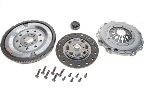 Комплект зчеплення з маховиком для Audi, Volkswagen, Skoda, Seat VALEO 837019 фото товару