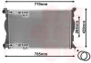 <strong>Радіатор охолодження двигуна AUDI A6 04 >11 Van Wezel 03002233 (фото 1)</strong>